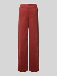 Relaxed Fit Anzughose aus Cord von Christian Berg Woman Selection Orange - 4
