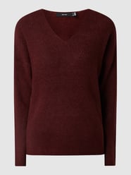 Pullover met ribstructuur  van Vero Moda Bordeaux - 30