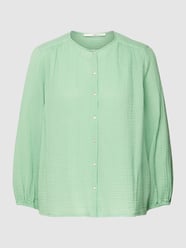 Blouse met doorknoopsluiting van Lanius Groen - 20