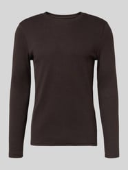 Shirt met lange mouwen, structuurmotief en ronde hals van MCNEAL - 8