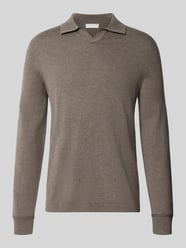 Regular fit shirt met lange mouwen van puur katoen model 'Edmund' van Tiger of Sweden Beige - 27