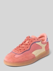 Sneakers van leermix model 'Park' van HOFF - 3