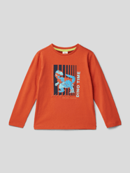 Longsleeve mit Motiv-Print von s.Oliver RED LABEL Orange - 13