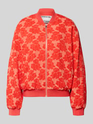 Oversized Bomberjacke mit Baumwoll-Anteil Modell 'JIBE' von Essentiel Antwerp Orange - 15