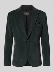 Slim Fit Sakko aus Baumwoll-Mix in Cord-Optik Modell 'Nick' von Zuitable - 14