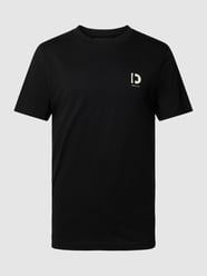 T-Shirt mit Label-Print von Tom Tailor Denim Schwarz - 25