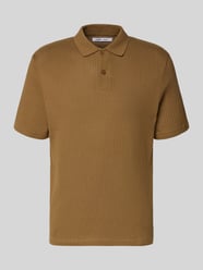 Modern Fit Polokragen mit kurzer Knopfleiste Modell 'JASE' von Samsøe Samsøe - 17