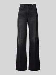 Jeansy o kroju wide leg z mieszanki bawełny od s.Oliver RED LABEL - 30