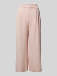 Wide Leg Culotte mit Bundfalten von Jake*s Collection Pink - 39