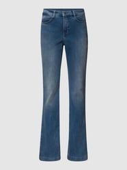 Bootcut jeans met labeldetails van MAC Blauw / turquoise - 36