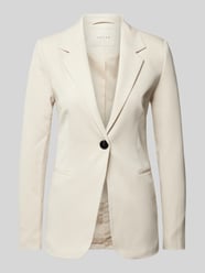 Blazer met paspelzakken in effen design van Kaffe - 20