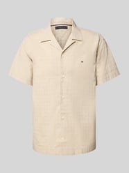 Regular Fit Freizeithemd aus Baumwoll-Leinen-Mix von Tommy Hilfiger Beige - 15