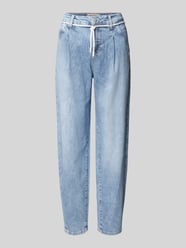 Balloon Fit Jeans mit Kordel Modell 'SILVIA' von Gang Blau - 4