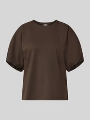 t-shirt z okrągłym dekoltem model 'CELLULA' od MM by Max Mara - 2