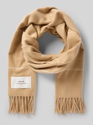 Schal mit Label-Detail Modell 'Avidane' von OPUS - 7