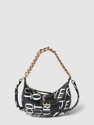 Handtasche mit Label-Print von Versace Jeans Couture Schwarz - 7