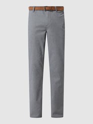 Slim fit chino met stretch  van MCNEAL Blauw / turquoise - 46
