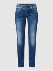 Straight Fit Jeans mit Stretch-Anteil Modell 'Gen' von Pepe Jeans Blau - 10