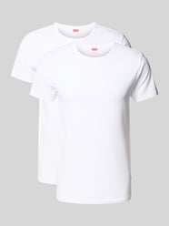 T-Shirt mit geripptem Rundhalsausschnitt im 2er-Pack von Levi's® - 19