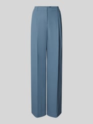 Wide Leg Anzughose aus reiner Viskose Modell 'TIANA4' von BOSS - 33