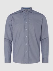 Koszula biznesowa o kroju Slim Fit z bawełny  od Fil Noir Niebieski - 16