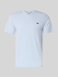 T-shirt o kroju regular fit z czystej bawełny od Lacoste - 32