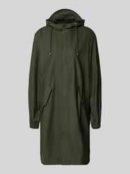 Krój regular fit parka z kapturem Model 'Fishtail' od Rains - 19