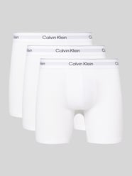 Trunks mit elastischem Label-Bund im 3er-Pack von Calvin Klein Underwear Weiß - 6