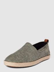 Mokassins mit Gummieinsätzen Modell 'ESPADRILLE' von Tommy Hilfiger Schwarz - 5