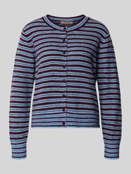 Strickjacke mit Woll-Anteil Modell 'Milvi' von MOS MOSH Bordeaux - 12