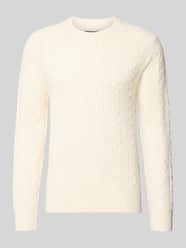 Regular Fit Pullover aus reiner Wolle Modell 'Atriton' von Matinique - 41