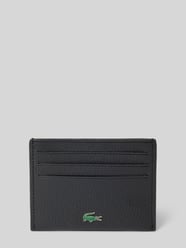 Kartenetui mit Logo-Applikation von Lacoste Schwarz - 30