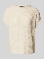 T-Shirt mit Kappärmeln Modell 'Kilaja' von Someday Beige - 35