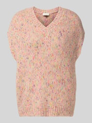 oversized fit spencer met katoen-aandeel van Milano Italy Fuchsia - 18