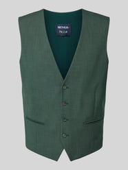Slim fit gilet met paspelzakken van MCNEAL - 2