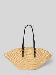 Shopper mit Label-Applikation Modell 'ISA' von MICHAEL Michael Kors Beige - 13