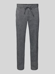 Regular Tapered Fit Leinenhose mit Tunnelzug Modell 'Kane' von BOSS - 13