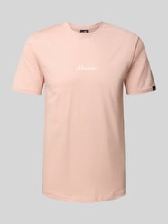 T-Shirt mit Label-Print Modell 'OLLIO' von Ellesse Pink - 23