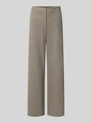 Weite Hose mit Viskose-Anteil von s.Oliver BLACK LABEL Beige - 1