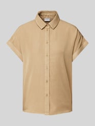 Hemdbluse mit Knopfleiste von Jake*s Casual Beige - 30