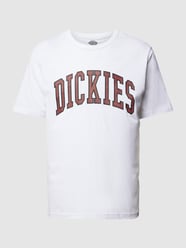 T-Shirt mit Label-Print Modell 'AITKIN' von Dickies Weiß - 8