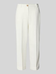 Spodnie materiałowe o skróconym kroju tapered fit model ‘DECERI’ od b.young - 9