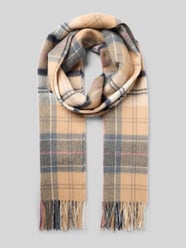 Sjaal van pure wol, model 'SERENA' van Barbour Beige - 26