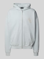 Oversized sweatjack met capuchon, model 'Nuevo' van Pegador - 27