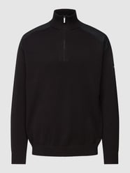 Sweatshirt mit Troyer-Kragen von CK Calvin Klein Schwarz - 13