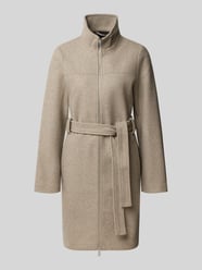 Regular Fit Mantel mit Taillengürtel von VERO MODA Beige - 8