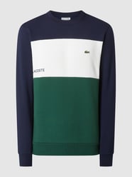 Classic Fit Sweatshirt mit Logo-Badge  von Lacoste Blau - 34