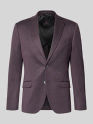 Marynarka o kroju slim fit z kieszenią na piersi model ‘Nick’ od Zuitable - 21