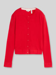 Regular Fit Strickjacke aus Baumwoll-Mix mit Seiden-Anteil von Tom Tailor - 18