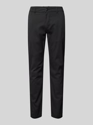 Slim fit chino met achterzakken van Lindbergh - 32